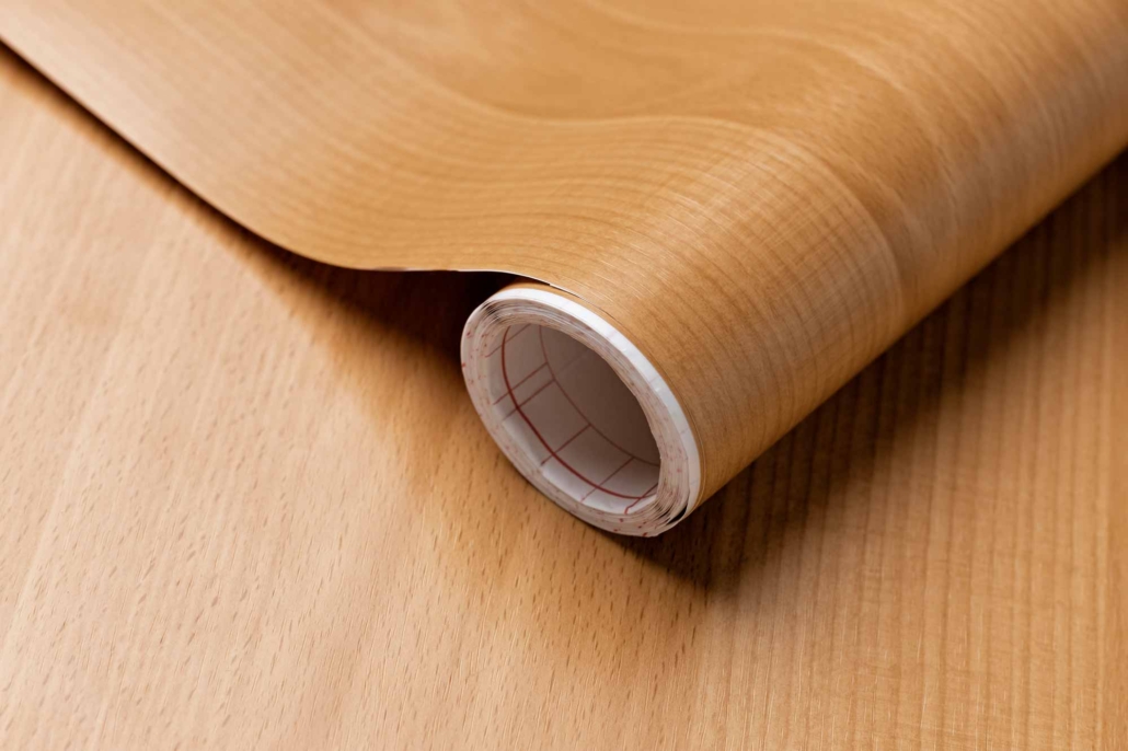 Rollo de vinilo para suelo con efecto de madera